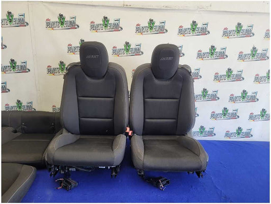 2010-2015 Chevrolet Camaro 1LE SS Set Coupe Cloth Seats Bucket Good Bags 2736