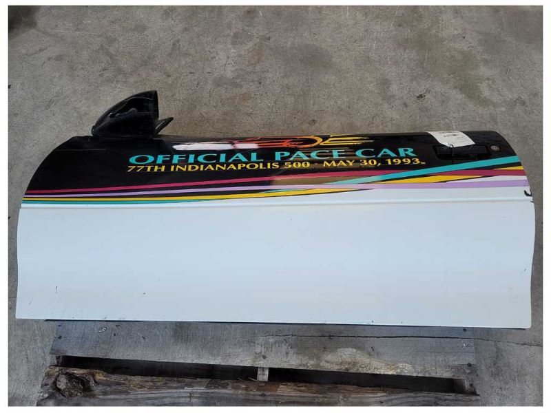 1993 Chevrolet Camaro Z28 Coupe Driver Front Door Shell Paint Scuffed 2546 - The Parts Farm