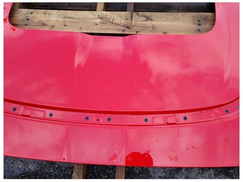 2016-2023 Chevrolet Camaro SS LT1 6.2L Rear Tonneau Cover Convertible Red 1213 - The Parts Farm