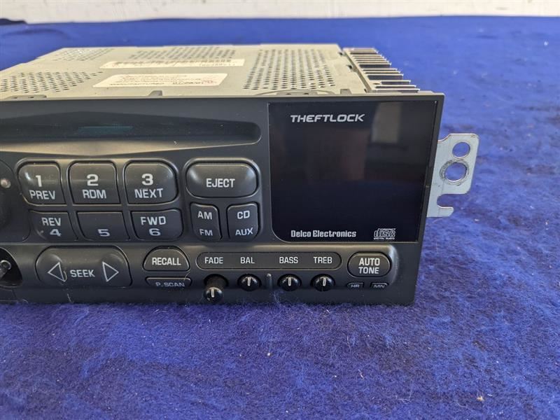 19997-2004 Chevrolet Corvette Z06 FRC Audio Equipment Radio Receiver Stereo CD - The Parts Farm