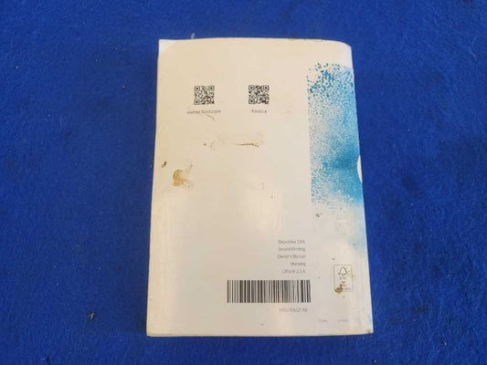 2017 Ford Mustang GT S550 Owner's Manual Booklet Pamphlet Book Cover 2619