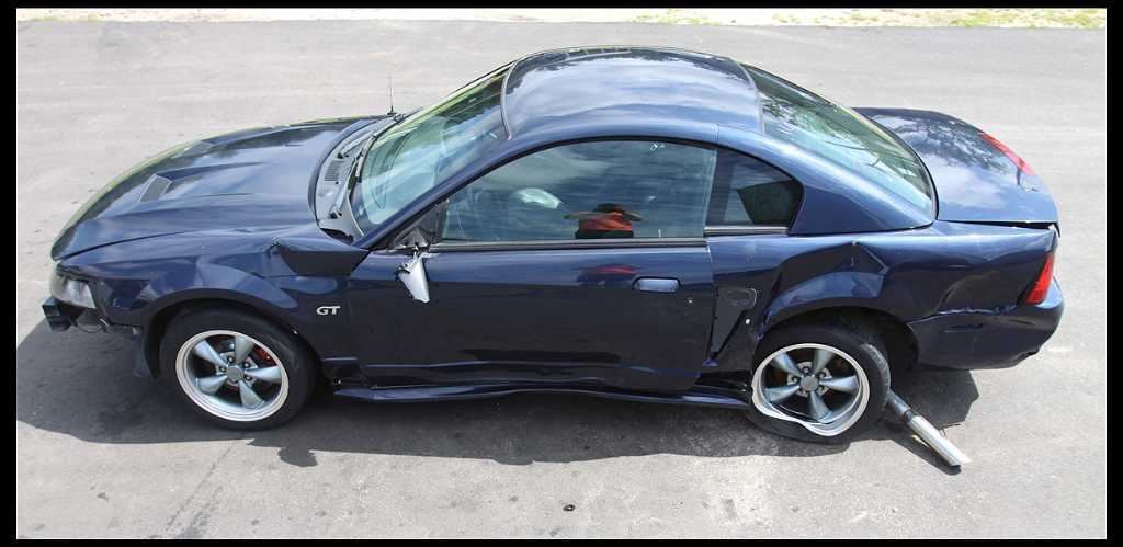 1999-2004 Ford Mustang Cobra SVT DOHC 4.6L Passenger Rear View Power Mirror OEM - The Parts Farm