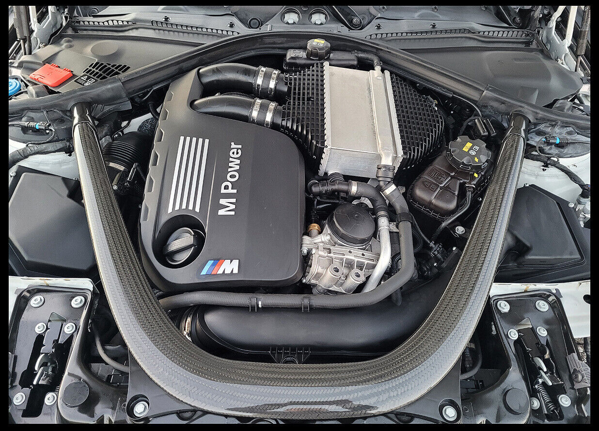 2015-2020 BMW F82 M4 Competition Roof Carbon Fiber Outer Panel Trim Body Part - The Parts Farm