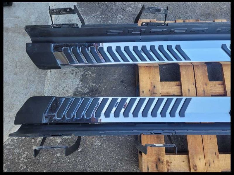 2017-2020 Ford F150 Pickup Truck Superduty Step Up Rails Bars Nerf Crew Cab - The Parts Farm