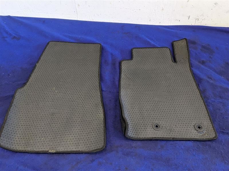 2005-2009 Ford Mustang GT GT500 Shelby Floor Mats Snake Front Worn Holes - The Parts Farm