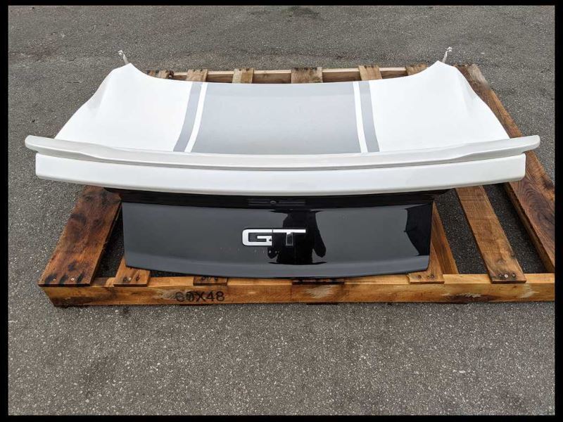 2015-2021 Ford Mustang GT S550 Trunk Hatch Tailgate Coupe Spoiler Emblem - The Parts Farm