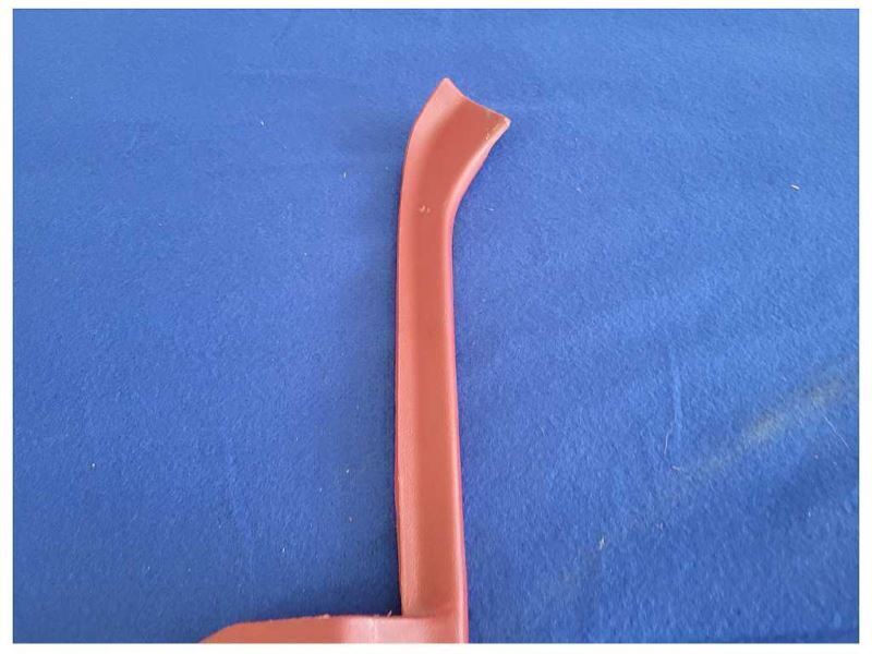 1987-1993 Ford Mustang GT 5.0L Passenger Right Lower Kick Panel Red 2298 - The Parts Farm