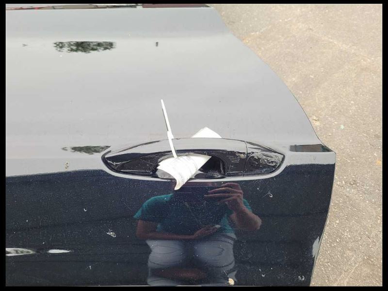 2015-2023 Ford Mustang GT S550 Passenger Front Door Coupe Shell Paint G1 1918 - The Parts Farm