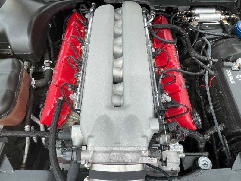 2003-2006 2008-2010 Dodge Viper SRT-10 8.3L Passenger Fender Hood Hinge Cover - The Parts Farm