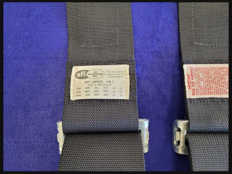 1994-2004 Ford Mustang Cobra SVT GT G Force Seat Belts Harness Safety - The Parts Farm
