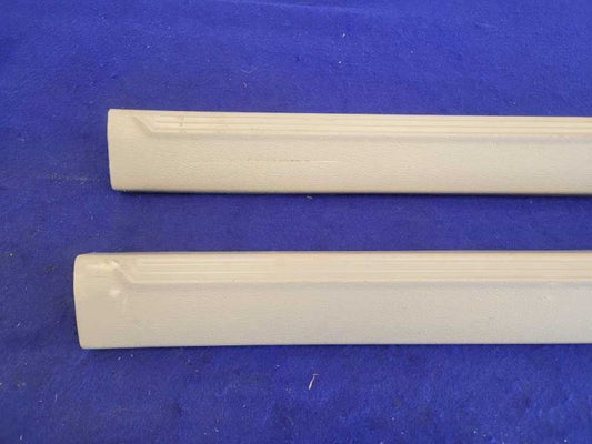 1999-2004 Ford Mustang Cobra SVT DOHC Pair Door Sill Scuff Plates Tan 2276