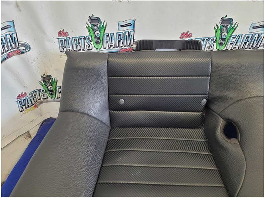 2010-2014 Ford Mustang GT Coupe Rear Black Leather Seat Seats Cushion 2837