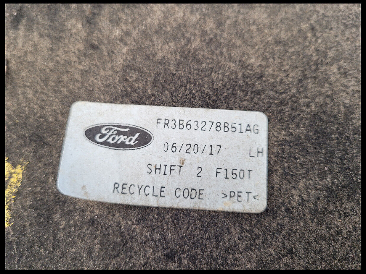 2015-2017 Ford Mustang GT S550 Driver Left Back Rear Fender Liner Splash Shield - The Parts Farm