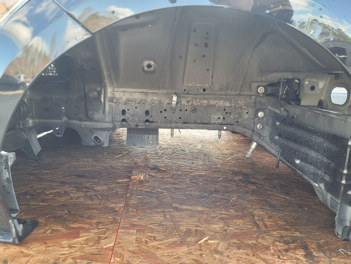 2015-2017 Ford Mustang GT S550 Front Clip Bumper Fender Hood Paint G1 2643 pp1 - The Parts Farm