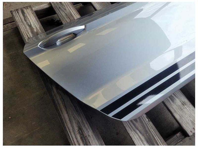 2015-2022 Ford Mustang GT GT500 Passenger RH Door Coupe Shell Front Paint JS - The Parts Farm