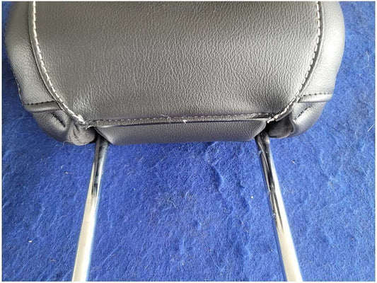 20112014 Ford Mustang GT Front Headrest Leather White Stitching 2883