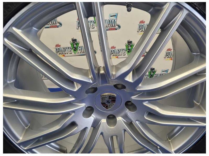 NEW 2019+ Porsche Cayenne S Turbo Wheels Rim 22x10 Tires new Continental 285/45 - The Parts Farm