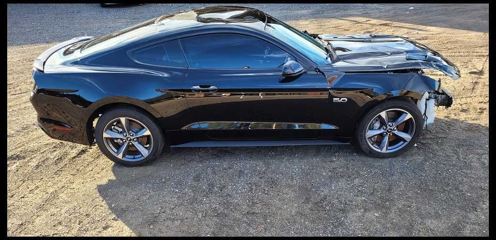 2015-2023 Ford Mustang GT S550 Pair Door Sill Scuff Plates No Lights OEM Factory - The Parts Farm