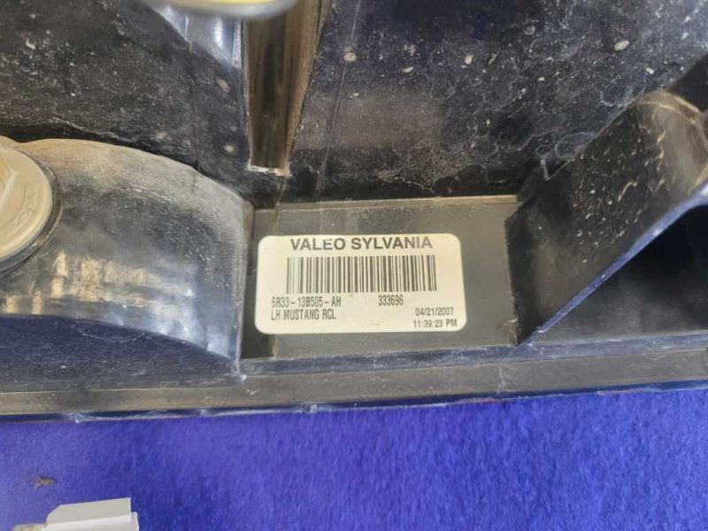 2005-2009 Ford Mustang GT GT500 Driver Left Taillight Rear Lamp Brake 2410 - The Parts Farm