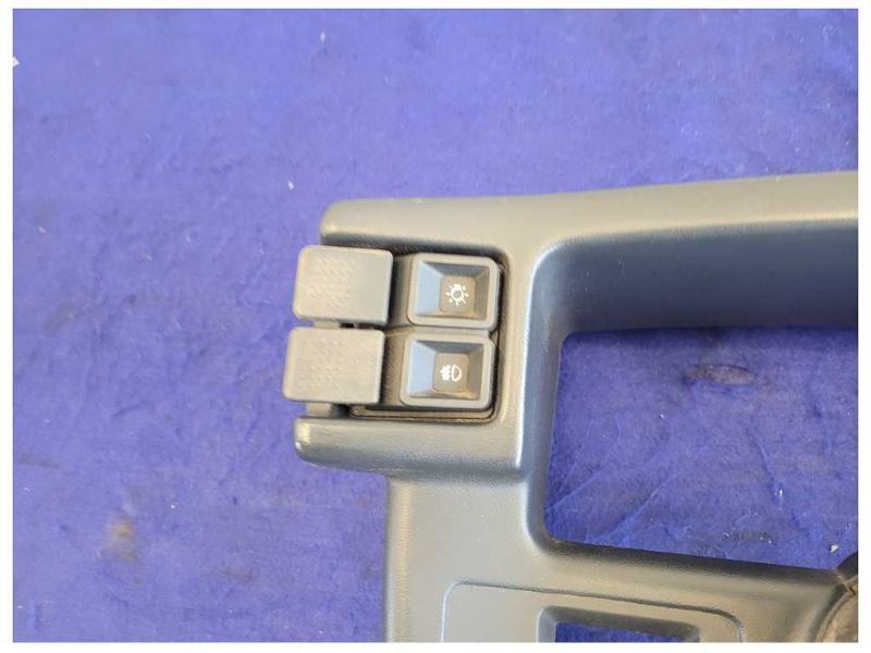 1987-1990 Ford Mustang Mclaren ASC Convertible Dash Trim Bezel Cluster 1964 - The Parts Farm