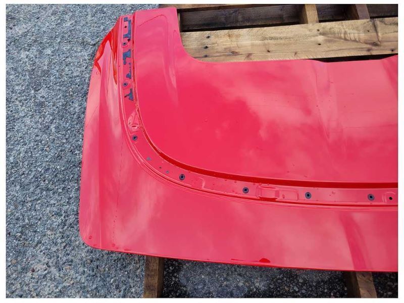 2016-2023 Chevrolet Camaro SS LT1 6.2L Rear Tonneau Cover Convertible Red 1213 - The Parts Farm