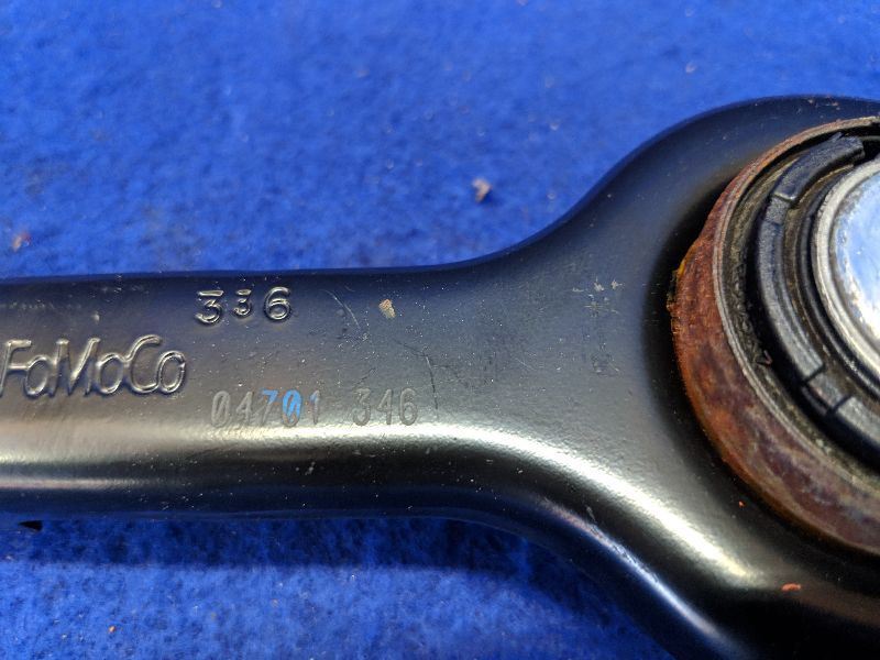 2015-2021 Ford Mustang GT Driver Left LH Rear Suspension Control Arm OEM - The Parts Farm