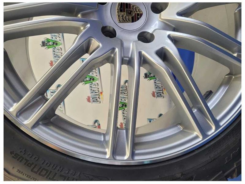 NEW 2019+ Porsche Cayenne S Turbo Wheels Rim 22x10 Tires new Continental 285/45 - The Parts Farm