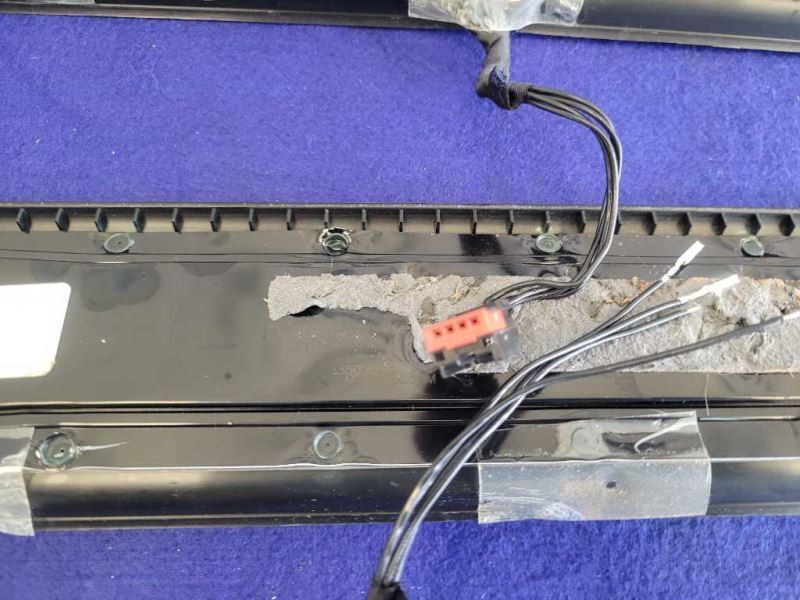 2015-2023 Ford Mustang GT S550 Pair Door Sill Plates Lighted Scuff 2398 - The Parts Farm