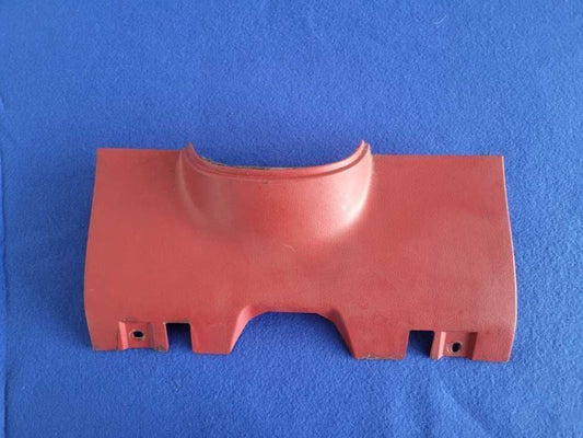 1987-1989 Ford Mustang GT LX Steering Column Cover Lower Knee Red 2298 - The Parts Farm