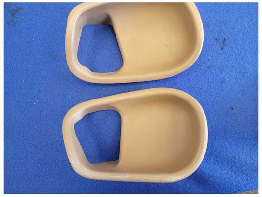 1994-1998 Ford Mustang GT 5.0L Door Handle Bezels Covers Trim Panels Tan 2521