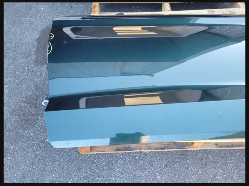 2015-2023 Ford Mustang GT S550 Driver Left Front Door Coupe Shell Paint B5 - The Parts Farm