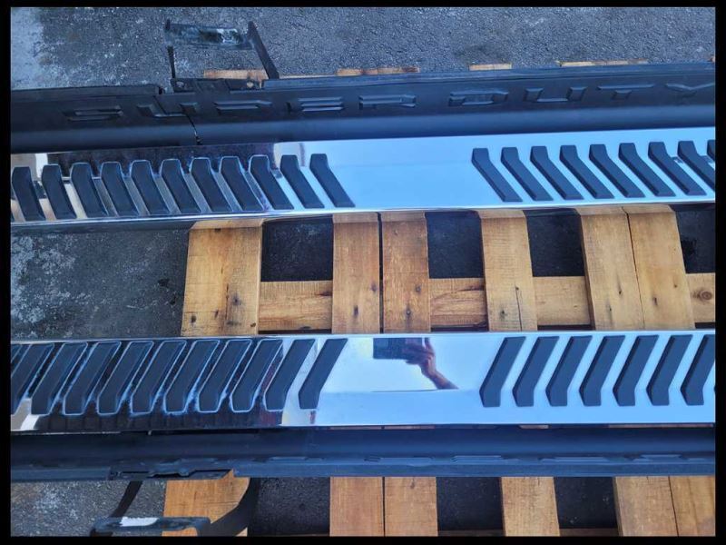 2017-2020 Ford F150 Pickup Truck Superduty Step Up Rails Bars Nerf Crew Cab - The Parts Farm