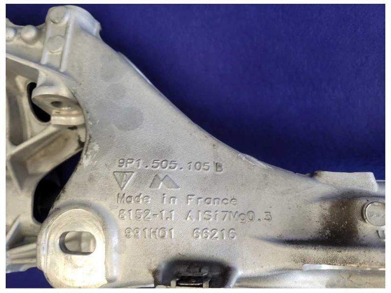 2017 Porsche 911 Turbo Rear Support Cradle Brace Subframe Suspension 2421 - The Parts Farm