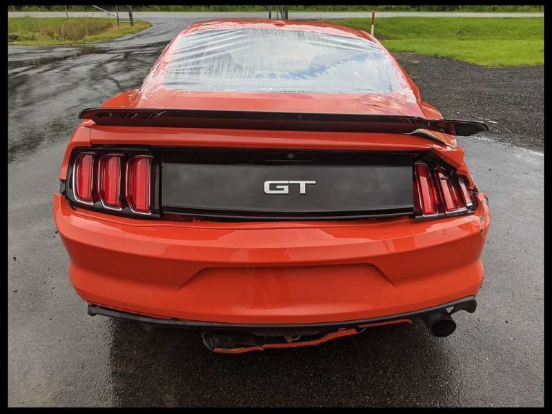 2015-2017 Ford Mustang GT 5.0L S550 Hood Vent Scoop Air Duct No Light Code CY - The Parts Farm