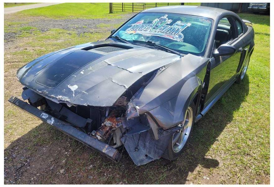 1999-2004 Ford Mustang Mach 1 Cobra GT Coupe Passenger Rear View Mirror 2364 - The Parts Farm