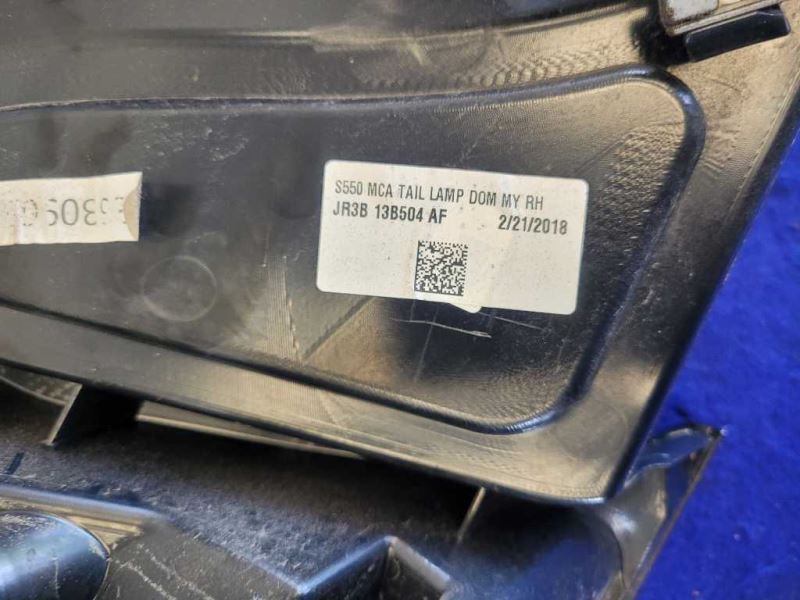 2018-2023 Ford Mustang GT S550 Passenger Rear Tail Light Brake Lamp 2353 - The Parts Farm