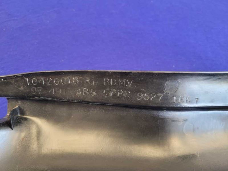 1997-2004 Chevrolet Corvette FRC Z06 C5 Passenger Right Seat Belt Trim 2052 - The Parts Farm