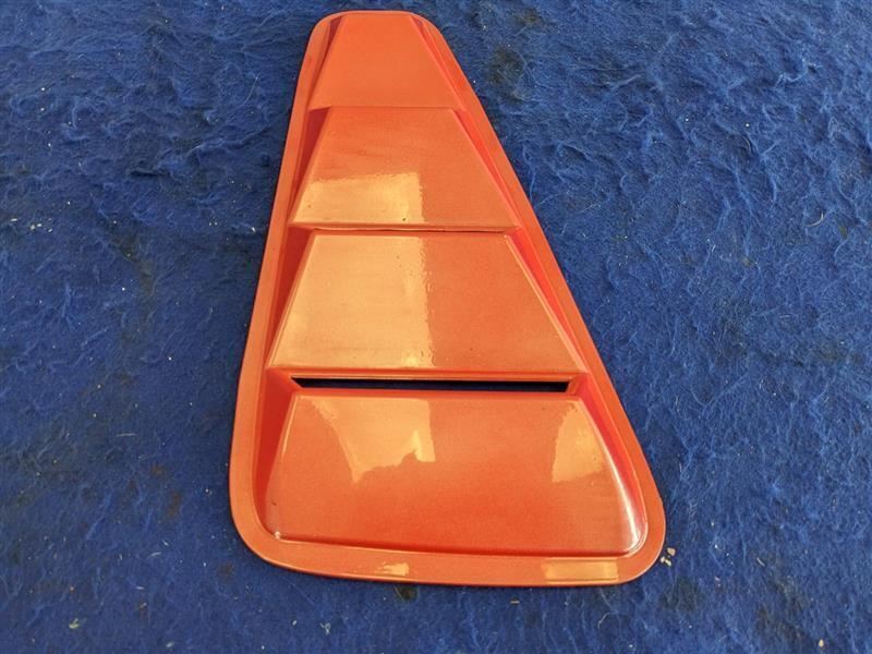 2010-2014 Ford Mustang GT Pair Side Quarter Window Louvers Need Paint 2330 - The Parts Farm