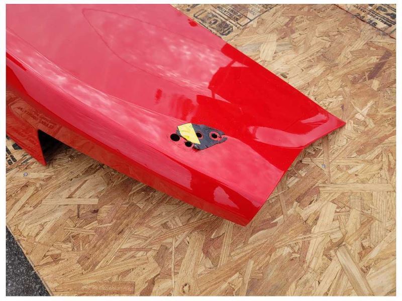 2019-2020 Chevrolet Camaro SS Rear Deck Lid Trunk No Spoiler Paint Red C124 - The Parts Farm