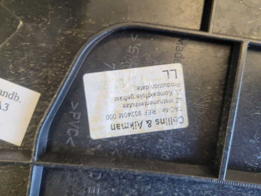 2004-2006 Porsche Cayenne Turbo 4.5L Dash Driver Top Cover Panel 2137