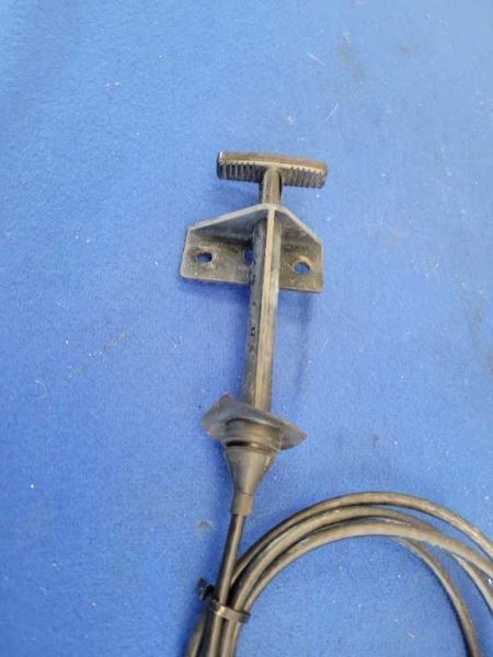 1987-1993 Ford Mustang GT 5.0L Front Hood Release Cable Pull Handle 2298 - The Parts Farm