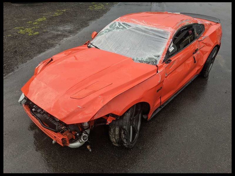 2015-2017 Ford Mustang GT 5.0L Coyote Cowl Vent Panel Plastic Windshield OEM - The Parts Farm
