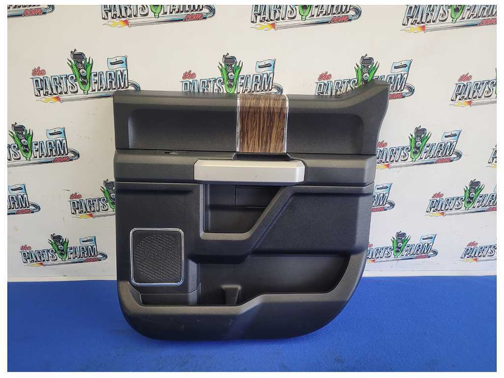 2018-2020 Ford F150 4x4 Pickup Truck Passenger Rear Door Panel Card Black 2490 - The Parts Farm