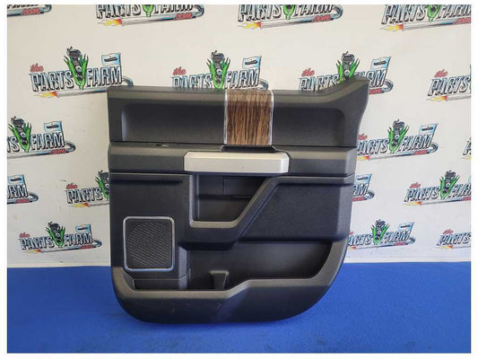2018-2020 Ford F150 4x4 Pickup Truck Passenger Rear Door Panel Card Black 2490