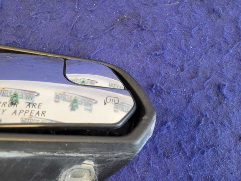 2015-2020 Ford Mustang GT S550 Passenger Rear View Mirror Spot Puddle Black 2373 - The Parts Farm