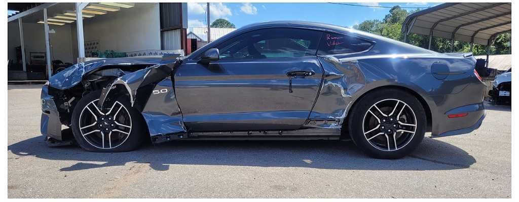 2018-2023 Ford Mustang GT S550 Front Shutter Bumper Flap Flapper 2574 - The Parts Farm