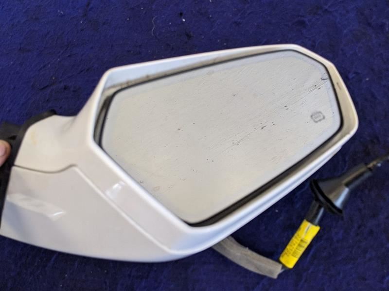 2010-2015 Chevrolet Camaro SS Driver Rear View Mirror Power Heated DD1 White - The Parts Farm