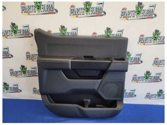 2021-2023 Ford F150 4x4 Pickup Truck Driver Rear Door Panel Card Black 2547 - The Parts Farm