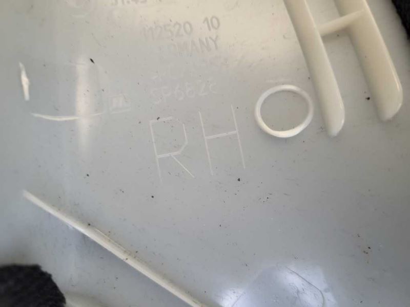 2015-2020 BMW M4 F82 F83 Passenger Right B Pillar Cover Seat Belt Panel Trim - The Parts Farm