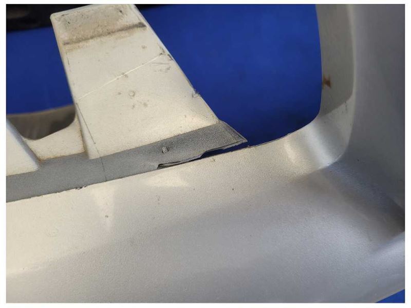 2003-2004 Ford Mustang Cobra SVT Front Bumper Cover Valance -Rip- Paint YN 2573 - The Parts Farm